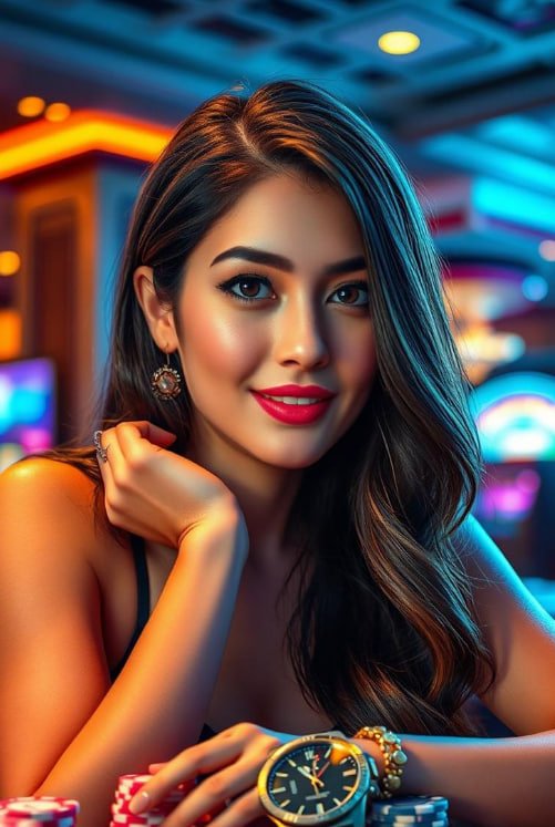 apk jayabet live-dealer baccarat table with dealer, shoe, and player betting interface displayed