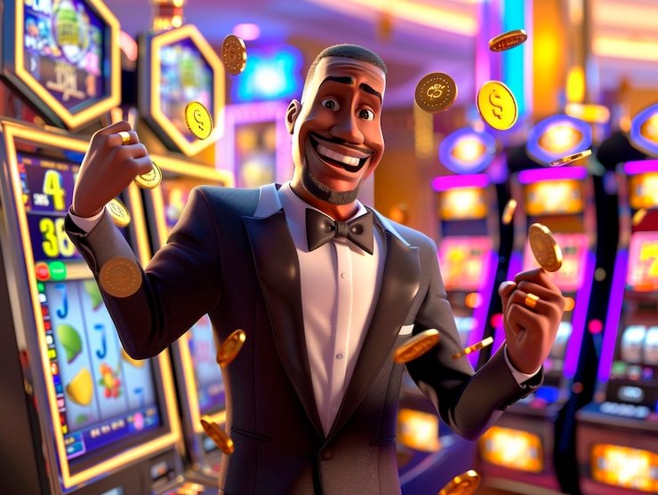 Casino Hold'em live dealer table at apk jayabet with community cards visible